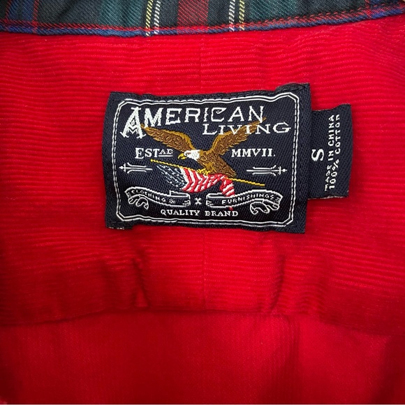 Red Corduroy Dress Women’s Small Button Belt Country Preppy Academia Teacher - Picture 5 of 9